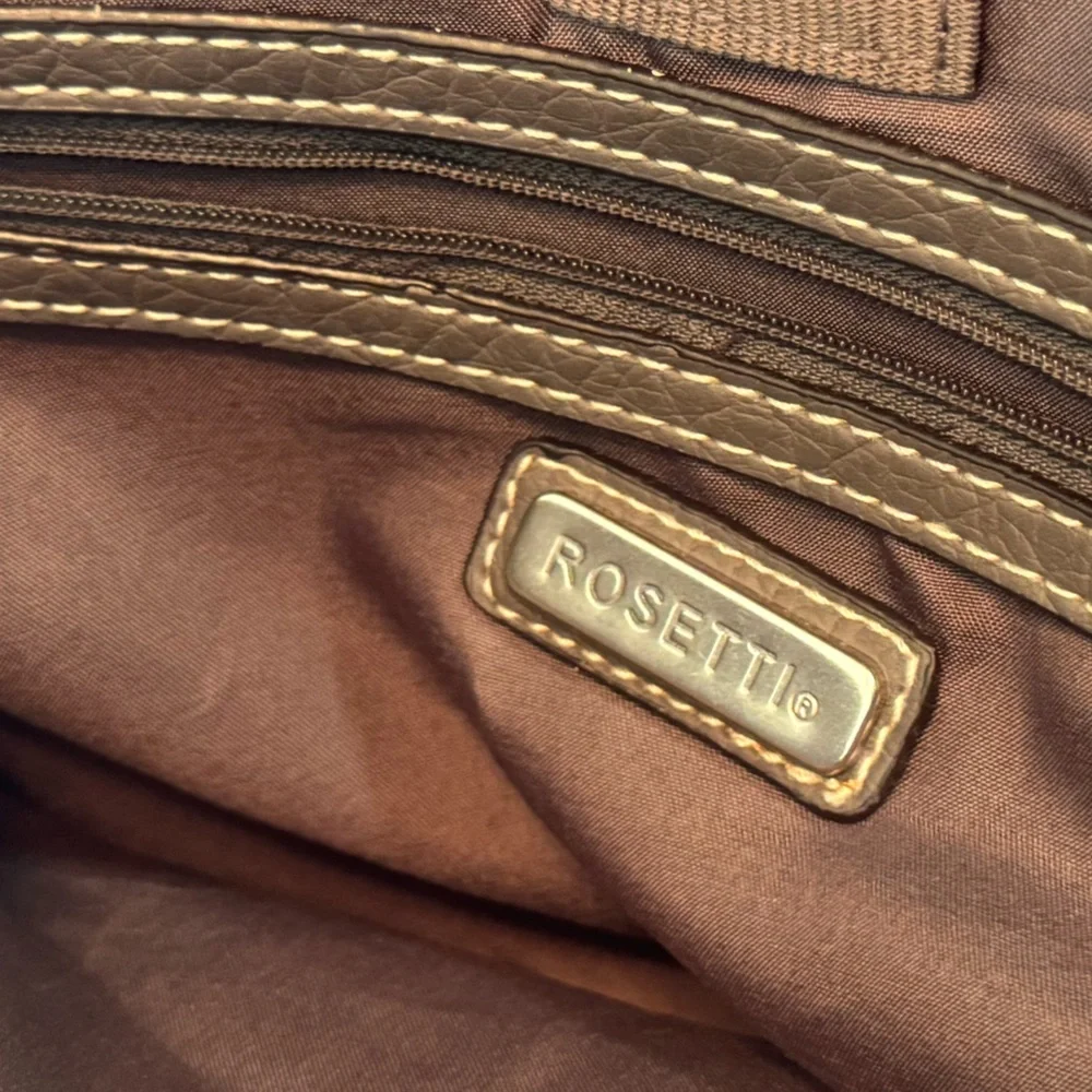 Rosetti Dark Gray Leather Look Women’s Attaché Laptop Briefcase Tech Bag MINTY